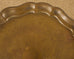 English Georgian Style Brass Tray Tilt-Top Tripod Drinks Table
