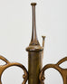 French Art Nouveau Bronzed Iron Coat Rack Umbrella Stand