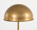 Midcentury Patinated Brass Adjustable Pharmacy Floor Lamp