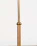Midcentury Patinated Brass Adjustable Pharmacy Floor Lamp