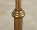 Midcentury Patinated Brass Adjustable Pharmacy Floor Lamp