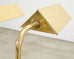 Pair of Mid-Century Brass Adjustable Pharmacy Floor Lamps