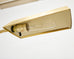 Pair of Mid-Century Brass Adjustable Pharmacy Floor Lamps