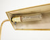 Pair of Mid-Century Brass Adjustable Pharmacy Floor Lamps