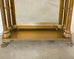 Victorian Patinated Brass Entry Hall or Dressing Mirror