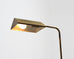 Mid-Century Patinated Brass Adjustable Pharmacy Floor Lamp