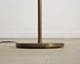 Art Deco Style Patinated Brass Adjustable Pharmacy Floor Lamp