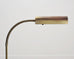 Mid-Century Patinated Brass Adjustable Pharmacy Floor Lamp