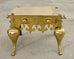19th Century English Patinated Brass Footman Trivet Stand