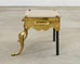 19th Century English Patinated Brass Footman Trivet Stand