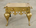 19th Century English Patinated Brass Footman Trivet Stand