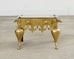 19th Century English Patinated Brass Footman Trivet Stand