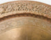 Moorish Indo-Persian Mughal Pieced Etched Brass Tray