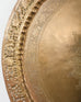 Moorish Indo-Persian Mughal Pieced Etched Brass Tray