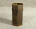 Mid-Century Italian Brass Hexagonal Umbrella Stand Waste Basket