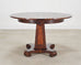 Theodore Alexander Castle Bromwich Mahogany Jupe Dining Table