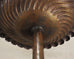 Patinated Bronze Three-Tier Muffin Dessert Stand or Display