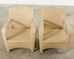 Set of Eight Brown Jordan Wicker Havana Garden Armchairs