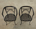 Brown Jordan Aluminum Garden Dining Table and Four Chairs