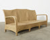 Brown Jordan Woven Wicker Havana Garden Sofa