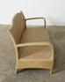 Brown Jordan Woven Wicker Havana Garden Sofa