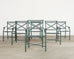 Brown Jordan Venetian Garden Dining Set Green Verdigris Finish