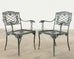 Brown Jordan Elegance Garden Dining Suite Verdigris Finish