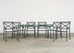Brown Jordan Venetian Garden Dining Set Green Verdigris Finish