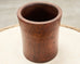 Large Chinese Export Hardwood Scholar's Brush Pot Vessel