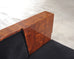 Leon Rosen Art Deco Style Burlwood Waterfall Sofa Settee
