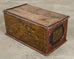 19th Century Burmese Lacquered Wooden Buddhist Trunk or Chest
