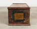 19th Century Burmese Lacquered Wooden Buddhist Trunk or Chest