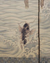 Asian Showa Four Panel Screen Jumping Koi at the Dragon Gate