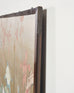 Asian Showa Four-Panel Screen Herons Amid Lotus and Peonies