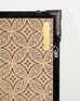 Japanese Taisho Two-Panel Landscape Screen Traveler Waystation