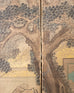 19th C. Japanese Edo Six Panel Screen Chinese Official's Gathering