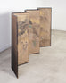 19th C. Japanese Edo Six Panel Screen Chinese Official's Gathering