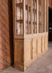 19th Century Country French Provincial Library Bookcase Cabinet