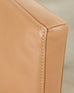 Set of Six De Sede Camel Leather Parsons Dining Chairs