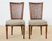 Set of Six French Louis XVI Style Cane Dining Chairs