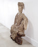 Chinese Qing Style Sculpture Figure of Bodhisattva Guanyin