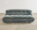 Cassina Soriana Mohair Sofa designed by Afra and Tobia Scarpa