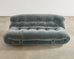 Cassina Soriana Mohair Sofa designed by Afra and Tobia Scarpa