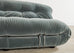 Cassina Soriana Mohair Sofa designed by Afra and Tobia Scarpa