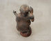 South Asian Cast Iron Buddha Figure Abhaya Mudra Pose 3 Ft