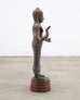 South Asian Cast Iron Buddha Figure Abhaya Mudra Pose 3 Ft