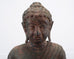 South Asian Cast Iron Buddha Figure Abhaya Mudra Pose 3 Ft