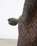 South Asian Cast Iron Buddha Figure Abhaya Mudra Pose 3 Ft