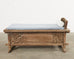 Javanese Carved Teak Indo Wedding Chest Daybed from Bali