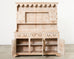 Country English Cerused Limed Oak Welsh Cupboard Dresser